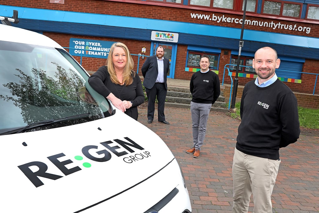 Read more about the article CONTRACTOR APPOINTED TO CARRY OUT IMPROVEMENT WORKS ON BYKER ESTATE