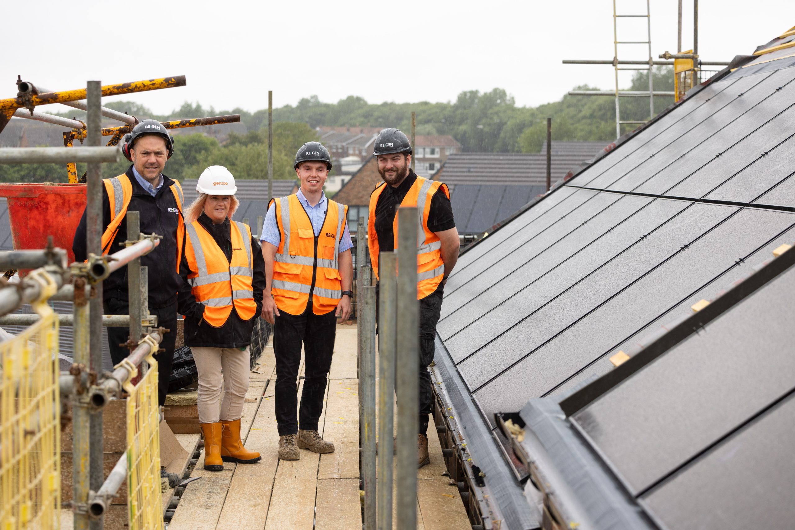 Carley Hill image - PV and finished roofing